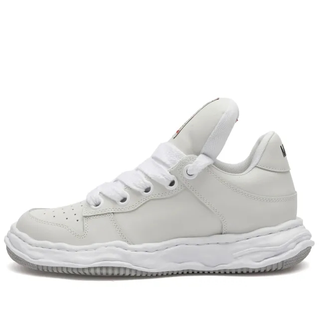 Maison Mihara Yasuhiro Wayne Low Original Sole Leather Sneaker - Black