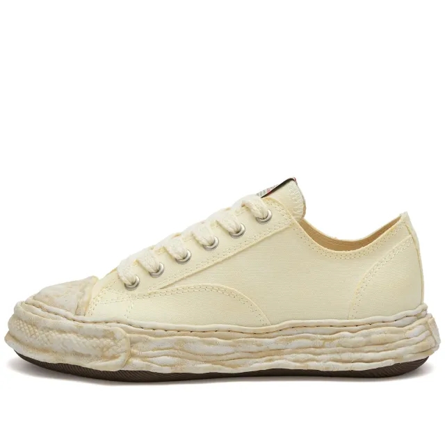 Maison Mihara Yasuhiro Peterson 23 Low Original Sole Canvas Sneaker - White