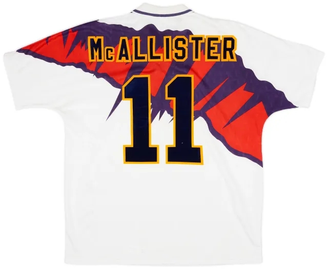 Umbro 1991-93 Scotland Away Shirt McAllister #11 - 9/10 - (L)