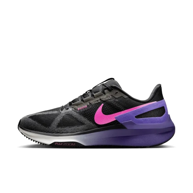 Nike Structure 25 Stability Running Shoe Men - Black, Violet
