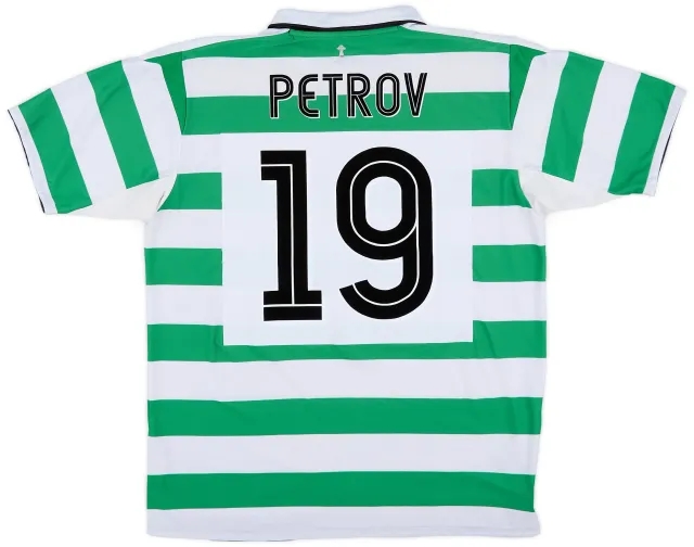 Umbro 2004-05 Celtic Home Shirt Petrov #19 - 7/10 - (XL)