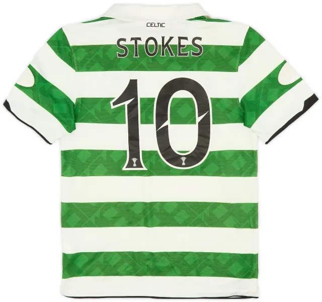 Nike 2010-12 Celtic Home Shirt Stokes #10 - 6/10 - (S)
