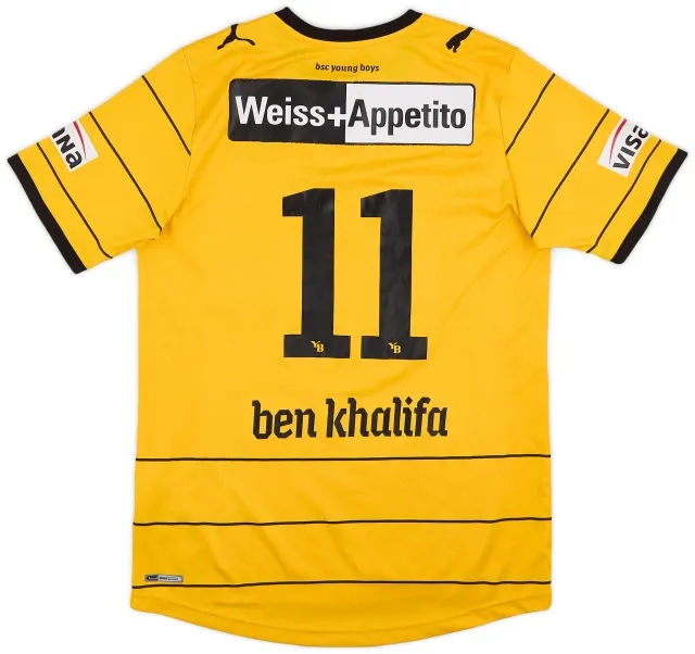 Puma 2011-12 Young Boys Home Shirt Ben Khalifa #11 - 5/10 - (XL.Boys)