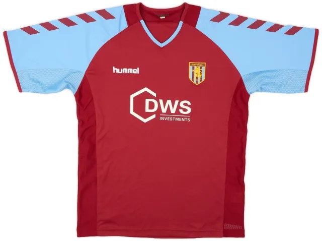 Hummel 2004-05 Aston Villa Home Shirt - 6/10 - (S)