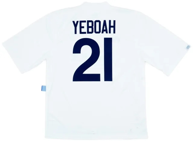 Asics 1995-96 Leeds United Home Shirt Yeboah #21 - 6/10 - (XL)