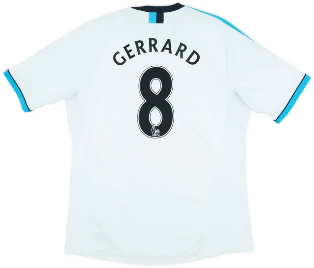 adidas 2011-12 Liverpool Third Shirt Gerrard #8 - 5/10 - (XL)