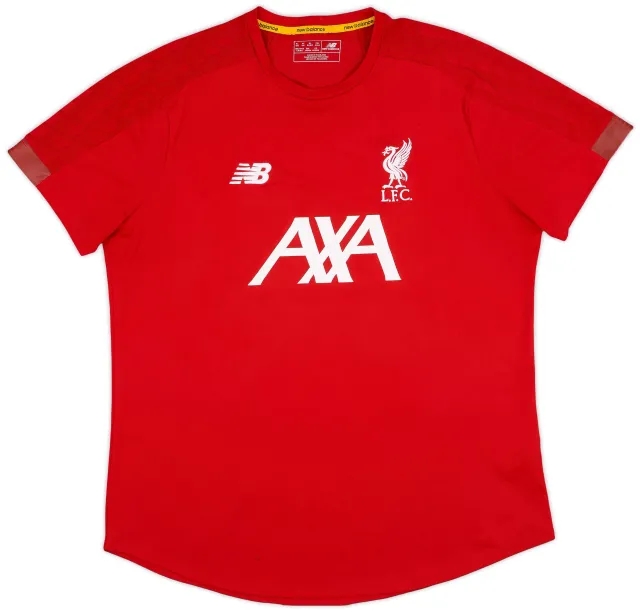 2019-20 Liverpool New Balance Training Shirt - 9/10 - (XL)