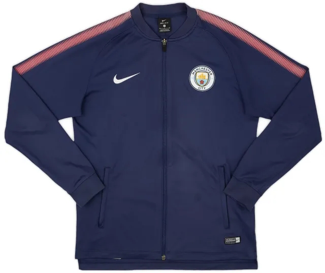 2017-18 Manchester City Nike Track Jacket - 5/10 - (M)