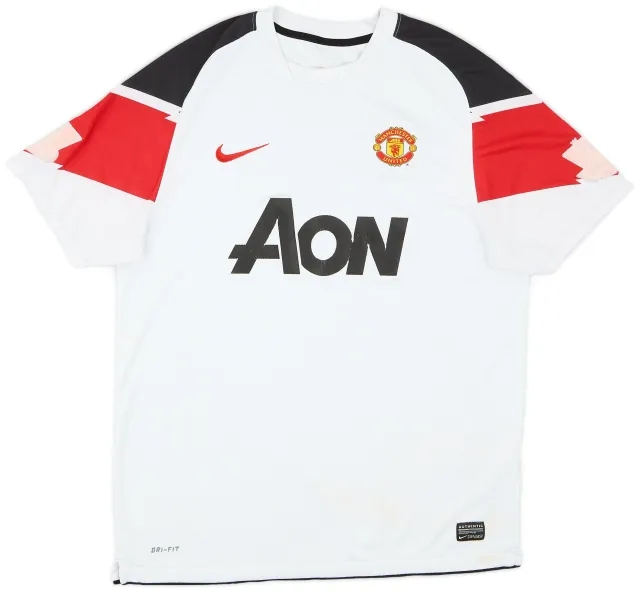 Nike 2010-12 Manchester United Away Shirt - 3/10 - (L)