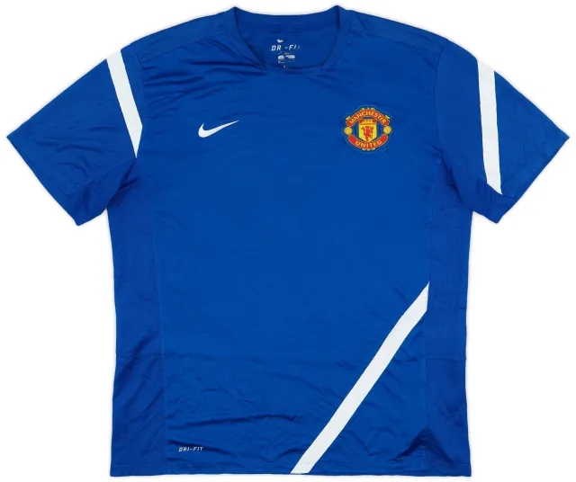 2011-12 Manchester United Nike Golf Polo Shirt - 8/10 - (XL)