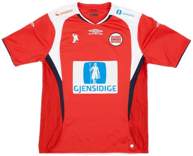 Umbro 2000s Norway Handball Home Shirt Hammerseng #10 - 8/10 - (S)