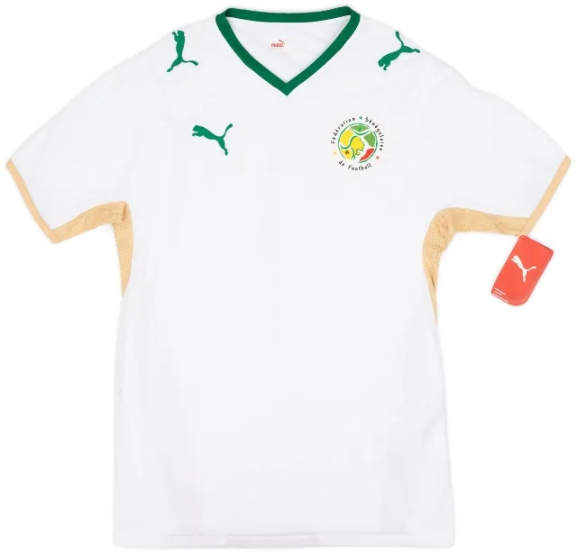Puma 2008-10 Senegal Authentic Home Shirt (S)