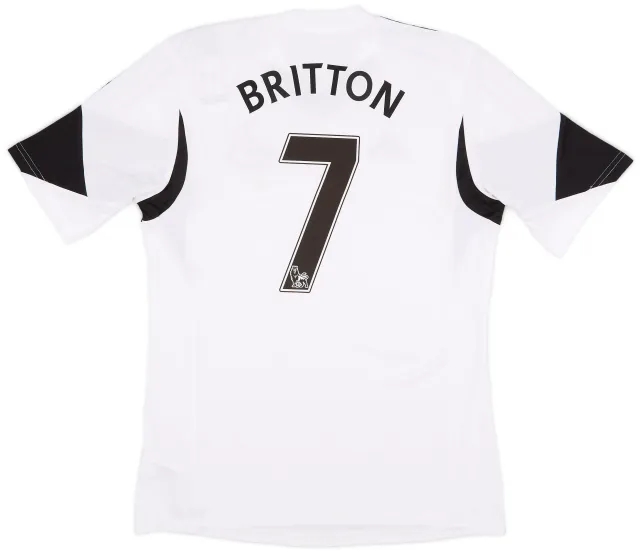adidas 2013-14 Swansea Home Shirt Britton #7 (M)