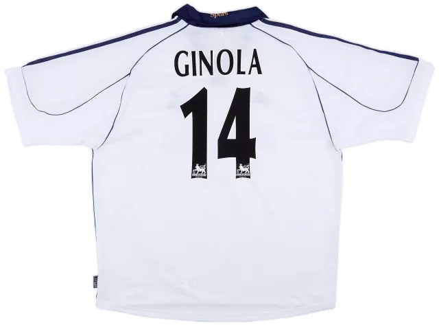 adidas 1999-01 Tottenham Home Shirt Ginola #14 (XXL)