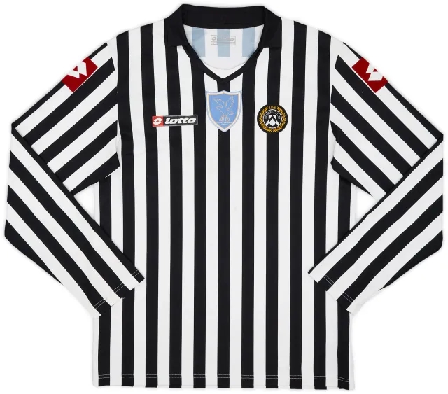 Lotto 2008-09 Udinese Home L/S Shirt #5 - 6/10 - (L)