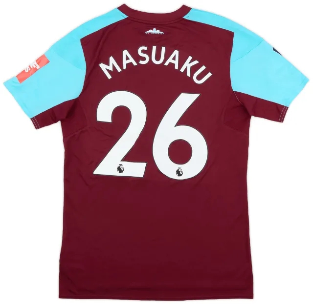 Umbro 2017-18 West Ham FA Cup Match Issue Home Shirt Masuaku #26
