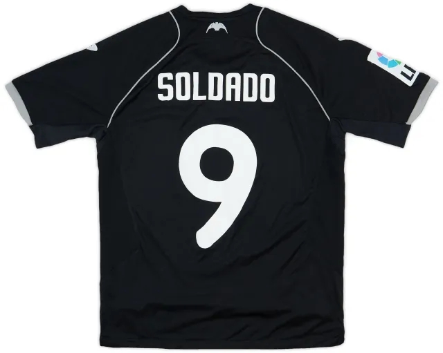 Joma 2011-12 Valencia Away Shirt Soldado #9 - 6/10 - (S)