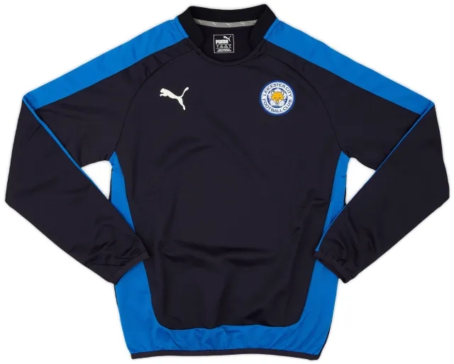 2017-18 Leicester Puma Sweat Top - 8/10 - (S)