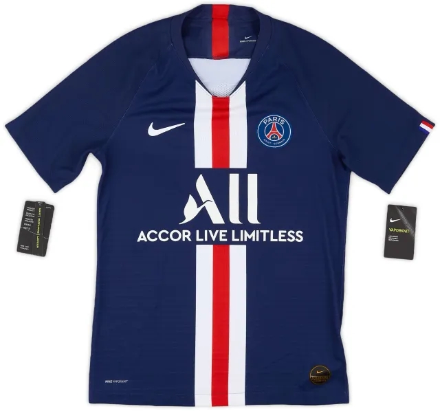 Nike 2019-20 Paris Saint-Germain Authentic Home Shirt T.Silva #2 (S)