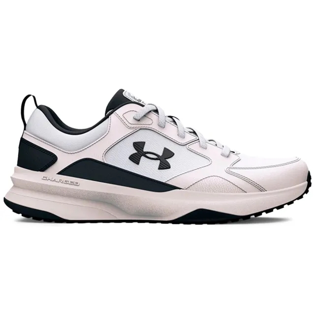 Under Armour Men's Charged Sports Shoes, White/ Black