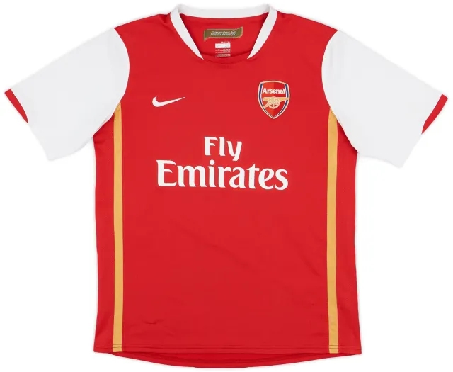 Nike 2006-08 Arsenal Home Shirt - 6/10 - (XL.Boys)