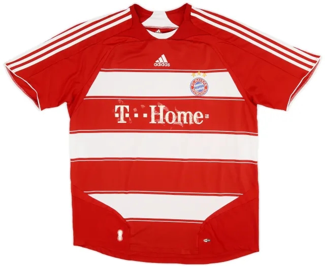 adidas 2007-08 Bayern Munich Home Shirt - 5/10 - (XXL)