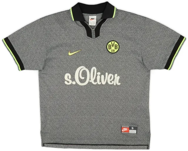 Nike 1997-98 Borussia Dortmund Away Shirt - 7/10 - (S)