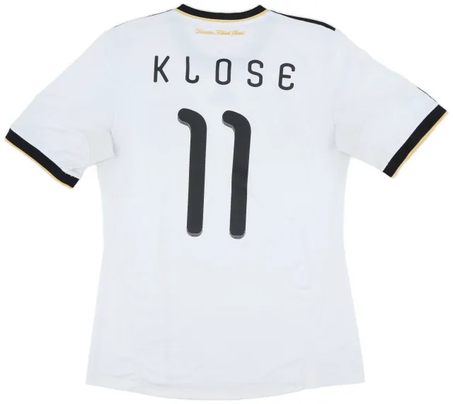 adidas 2010-11 Germany Home Shirt Klose #11 - 6/10 - (M)