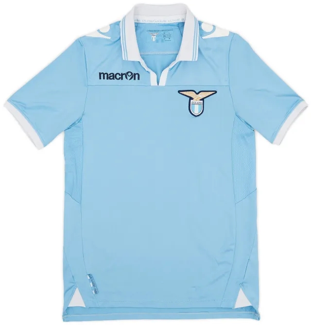 Macron 2012-13 Lazio Home Shirt - 7/10 - (L)