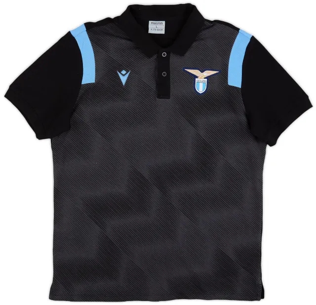 2020-21 Lazio Macron Polo Shirt - 8/10 - (L)