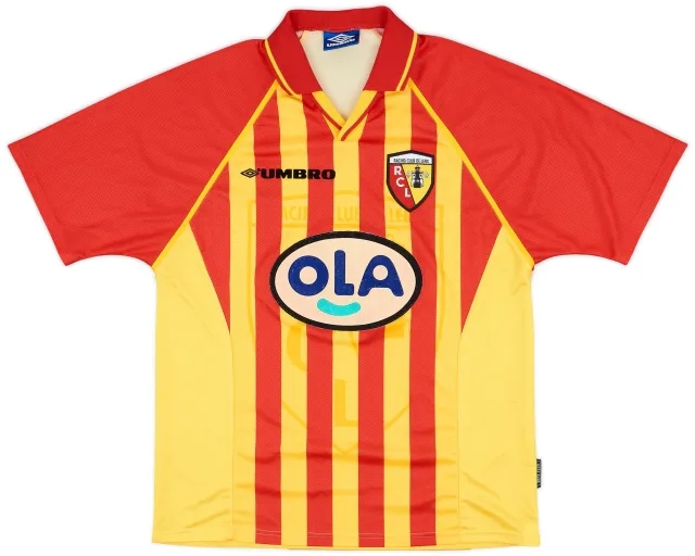 Umbro 1999-00 Lens Home Shirt - 8/10 - (L)