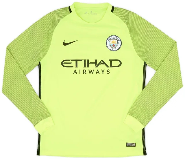 Nike 2016-17 Manchester City GK Shirt - 6/10 - (M)