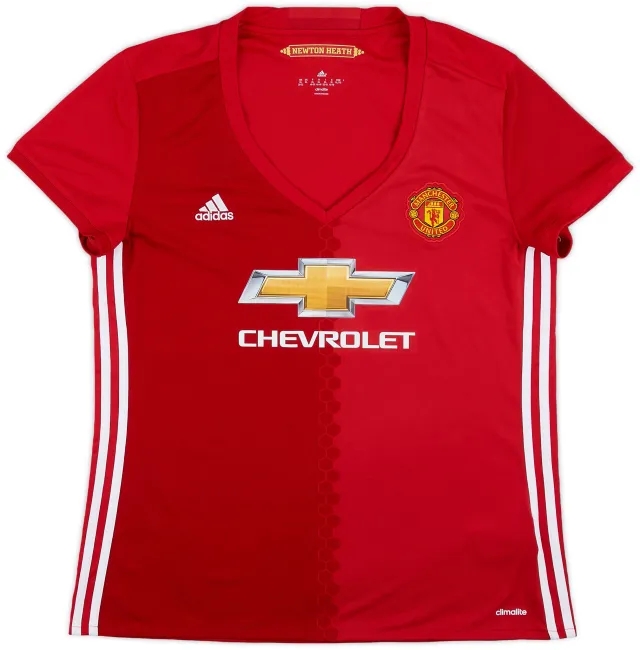 adidas 2016-17 Manchester United Home Shirt - 8/10 - (Women's XL)