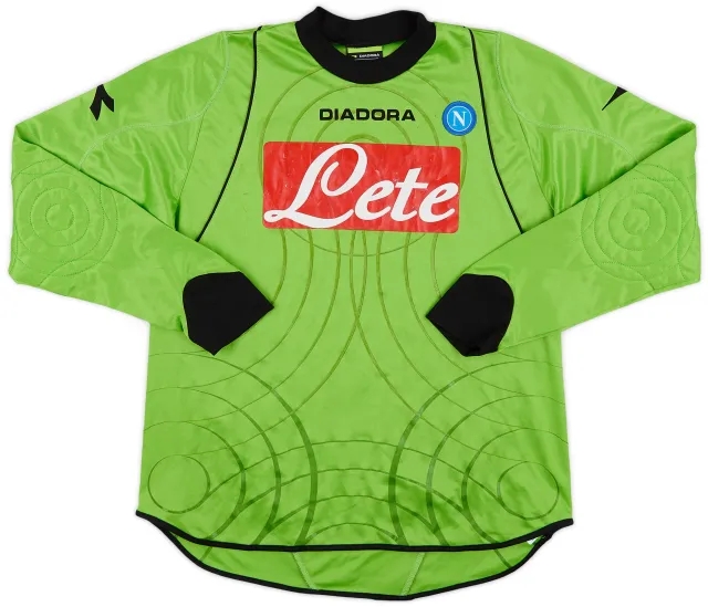 Diadora 2008-09 Napoli GK Shirt - 6/10 - (S)