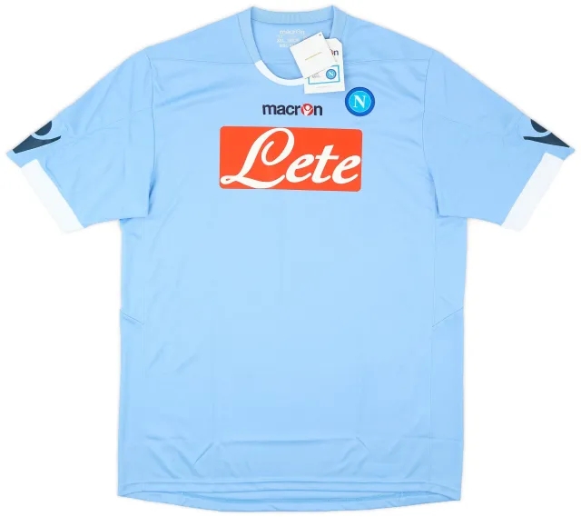 Macron 2010-11 Napoli Home Shirt (XXL)