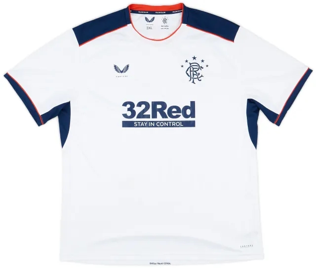 Castore 2020-21 Rangers Away Shirt - 8/10 - (3XL)