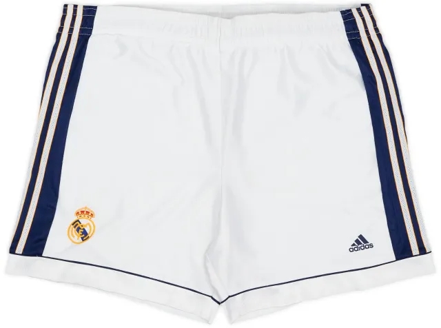 adidas 1998-00 Real Madrid Home Shorts - 7/10 - (XXL)