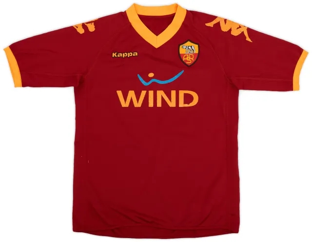 Kappa 2010-11 Roma Home Shirt - 5/10 - (XL.Boys)