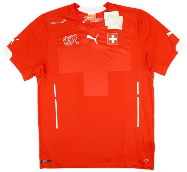 Puma 2014-15 Switzerland Home Shirt (L)