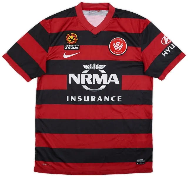 Nike 2012-14 Western Sydney Wanderers Home Shirt - 9/10 - (M)