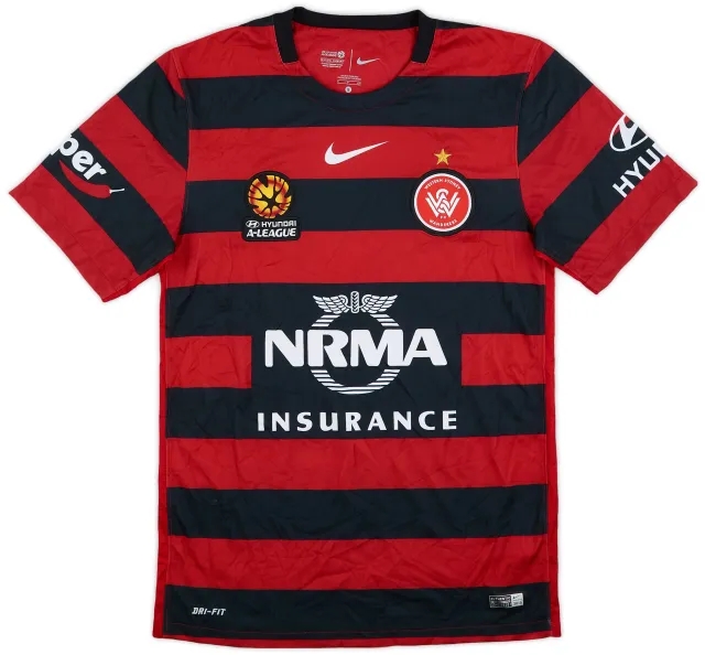 Nike 2015-16 Western Sydney Wanderers Home Shirt - 9/10 - (S)