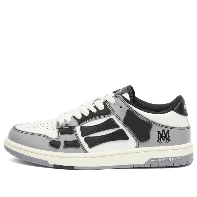 AMIRI Men's Varsity Skel Low Top Sneaker Black