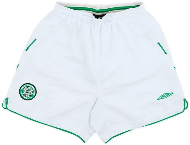 Umbro 2003-04 Celtic Home Shorts - 7/10 - (S)