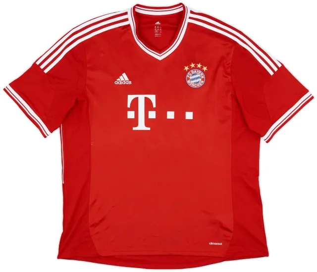 adidas 2013-14 Bayern Munich Home Shirt - 8/10 - (XXL)
