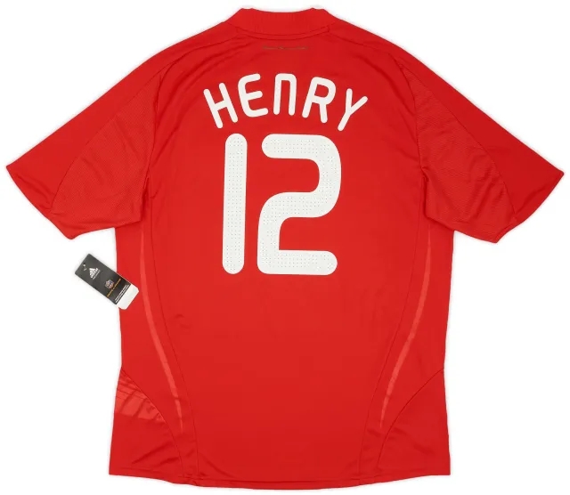 adidas 2007-08 France Away Shirt Henry #12 (XL)