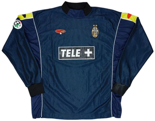 Lotto 2000-01 Juventus Match Issue GK Shirt #1