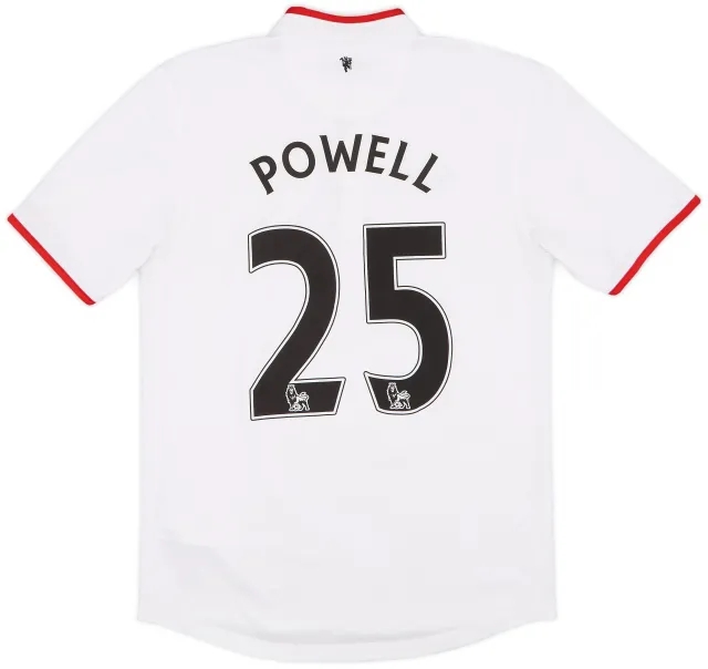 Nike 2012-14 Manchester United Away Shirt Powell #25 - 8/10 - (S)