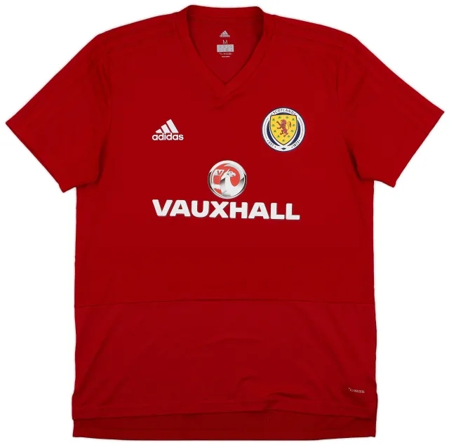 2016-17 Scotland adidas Training Shirt - 9/10 - (M)