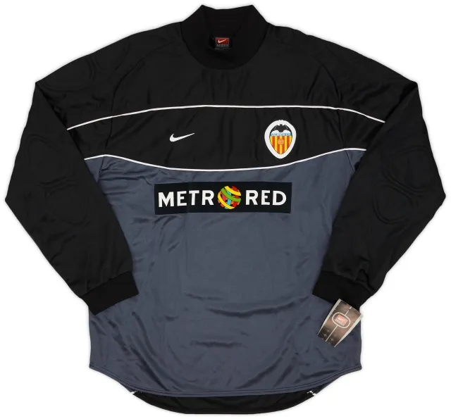 Nike 2001-02 Valencia Player Issue GK Shirt (L)