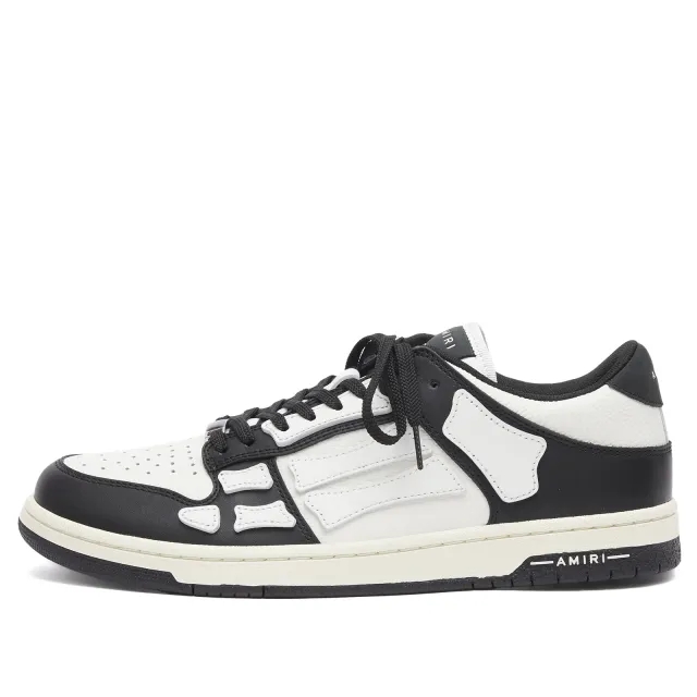 AMIRI Men's Skel Low Top Sneaker Black/White